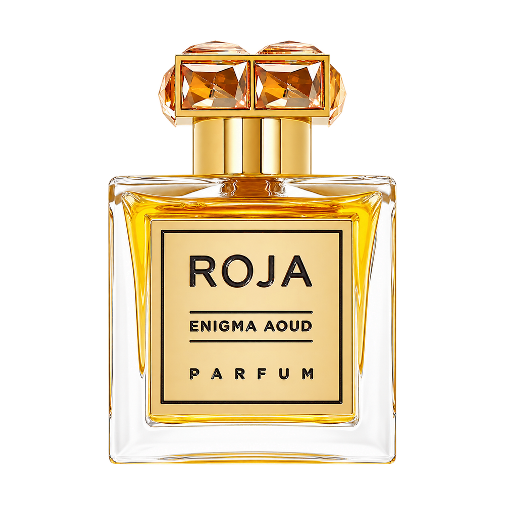 ROJA PARFUMS ENIGMA AOUD PARFUM 100ML — upright bottle on transparent background