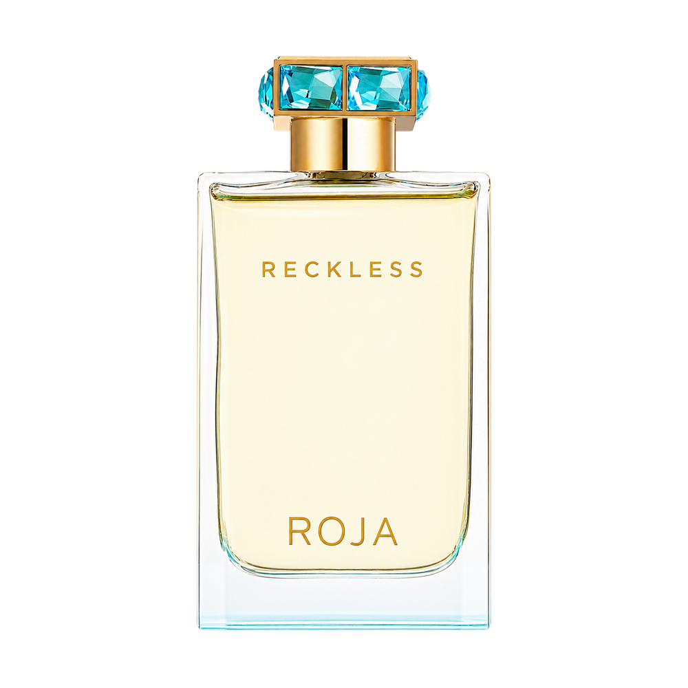 ROJA PARFUMS RECKLESS POUR FEMME EDP 75ML — upright bottle on transparent background