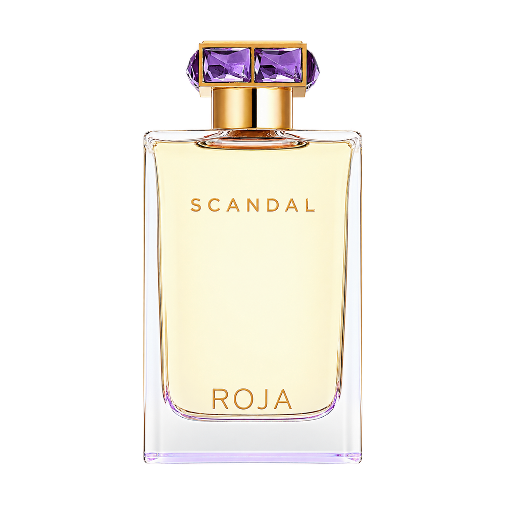 ROJA PARFUMS SCANDAL POUR FEMME EDP 75ML — upright bottle on transparent background