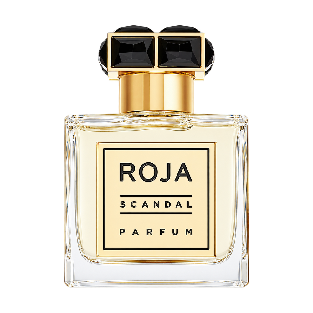 ROJA PARFUMS SCANDAL POUR HOMME PARFUM 50ML — upright bottle on transparent background