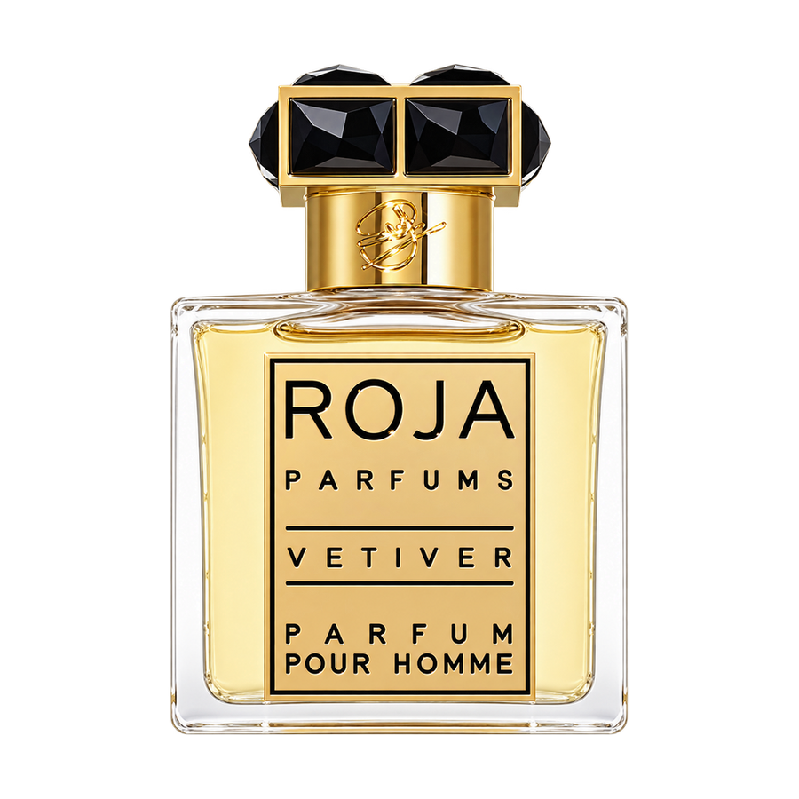 ROJA PARFUMS VETIVER POUR HOMME PARFUM 50ML — upright bottle on transparent background