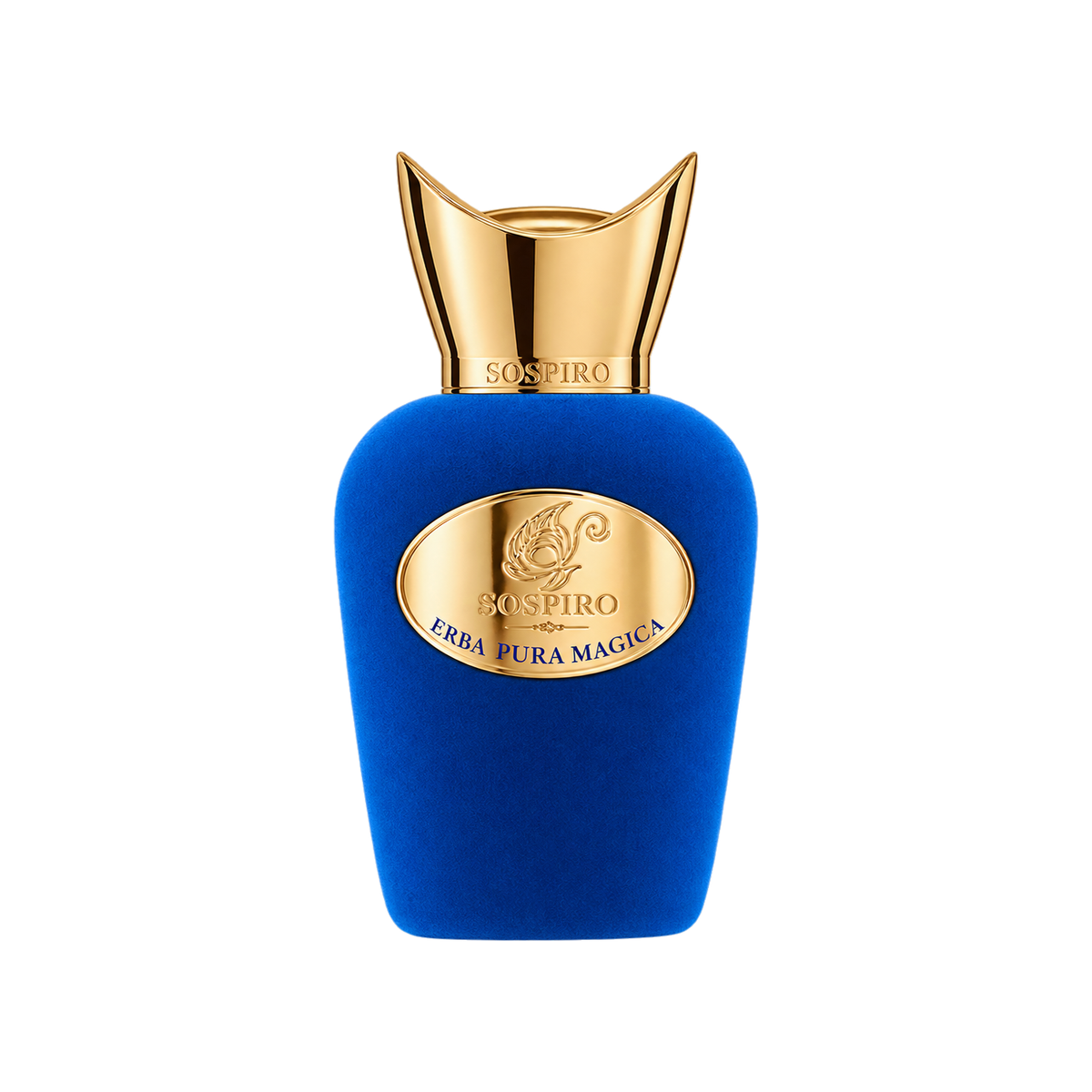 Sospiro Erba Pura Magica EDP 100ml, centered bottle on transparent background