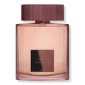 Tom Ford Café Rose Eau de Parfum 100ml – authentic ribbed rose-gold bottle, straight-on, transparent background